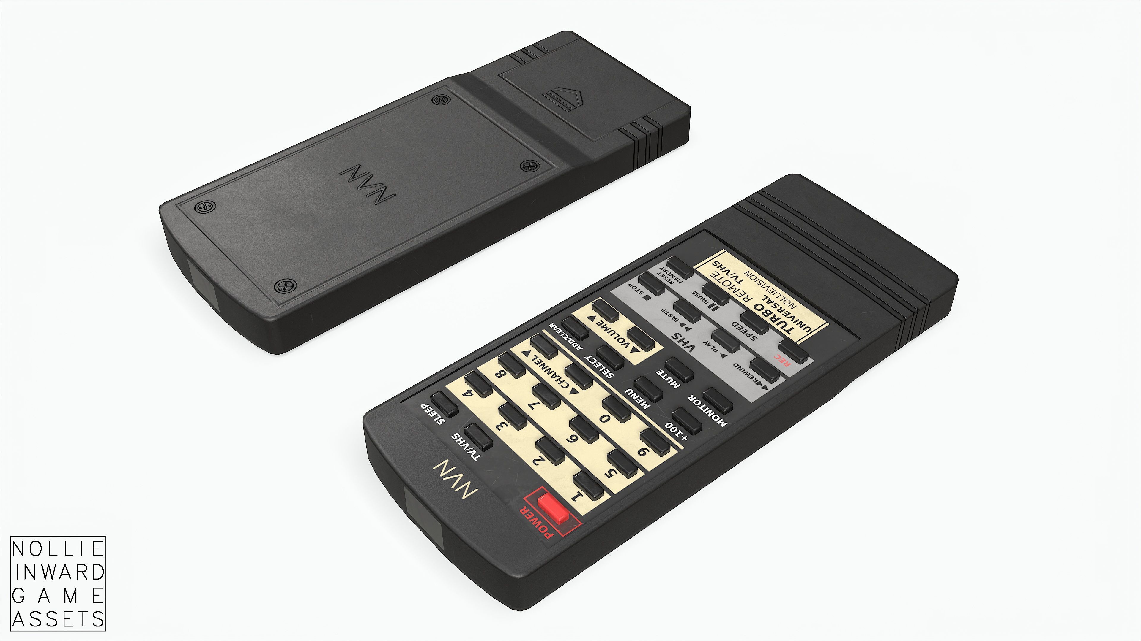 90s TVs and VHS 3D Model Collection_22