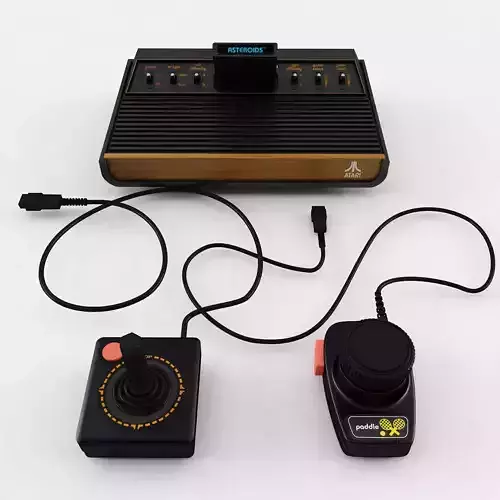 Atari 2600 VCS Collection 3D model