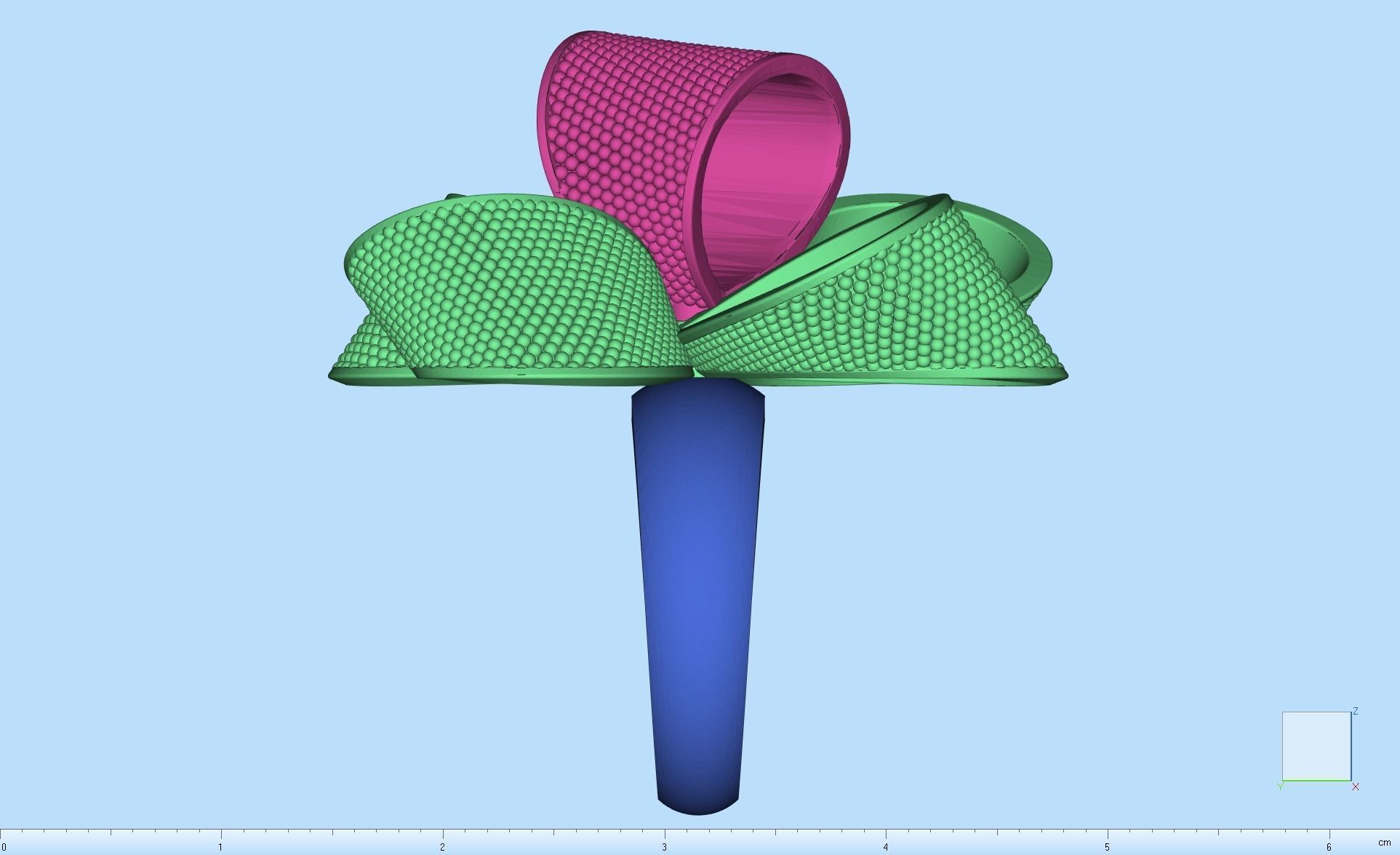 MGold048 Bow Knot Ring  3dmodel 3D print 3dm stl 3D print model 3D print model_5