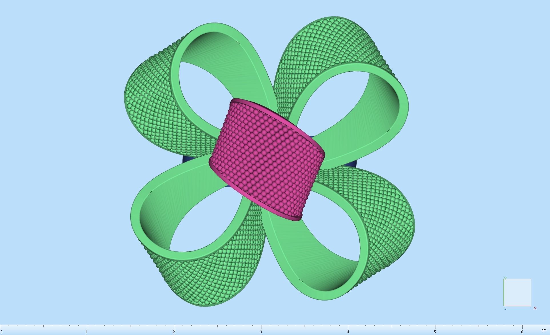 MGold048 Bow Knot Ring  3dmodel 3D print 3dm stl 3D print model 3D print model_6