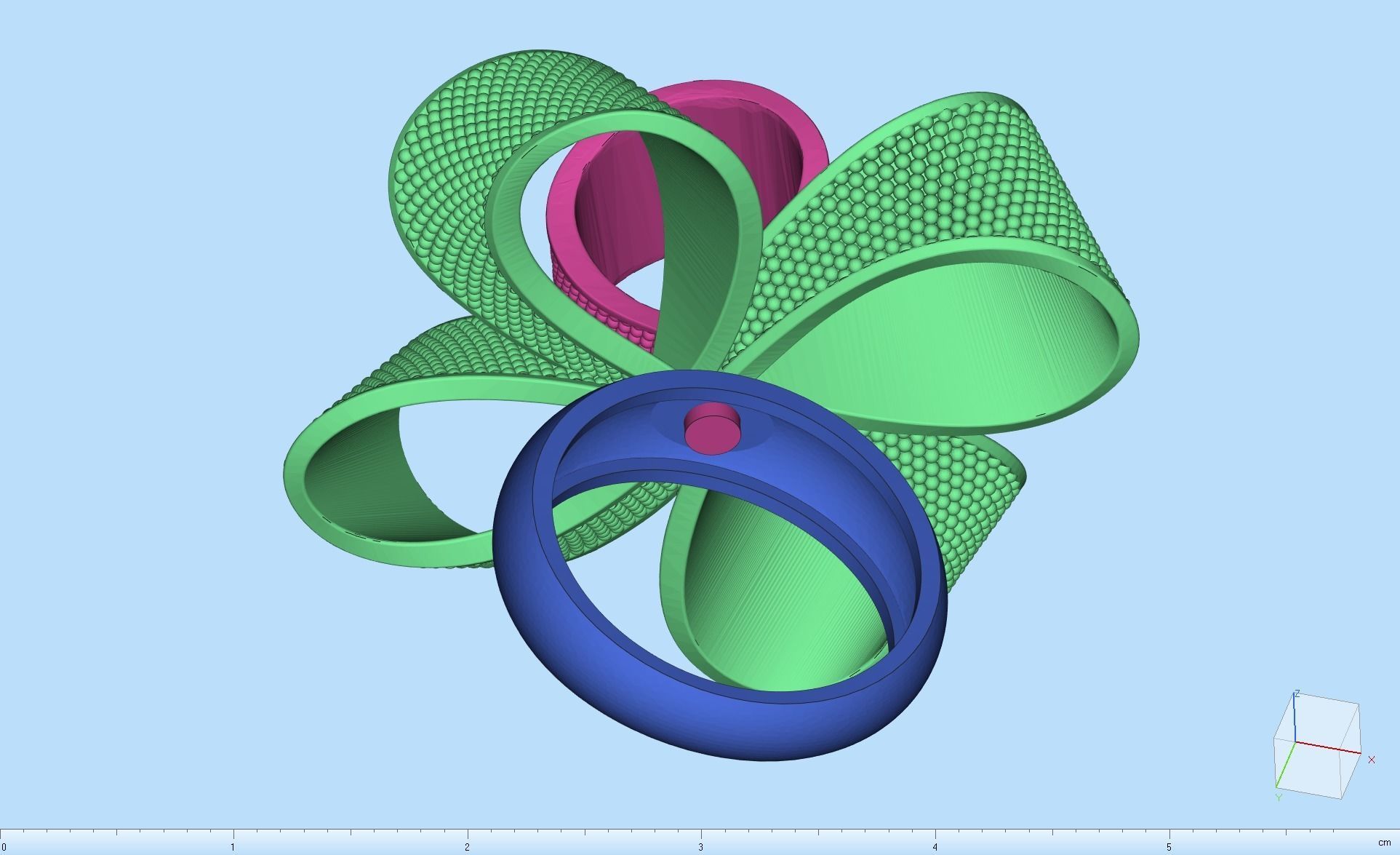 MGold048 Bow Knot Ring  3dmodel 3D print 3dm stl 3D print model 3D print model_8