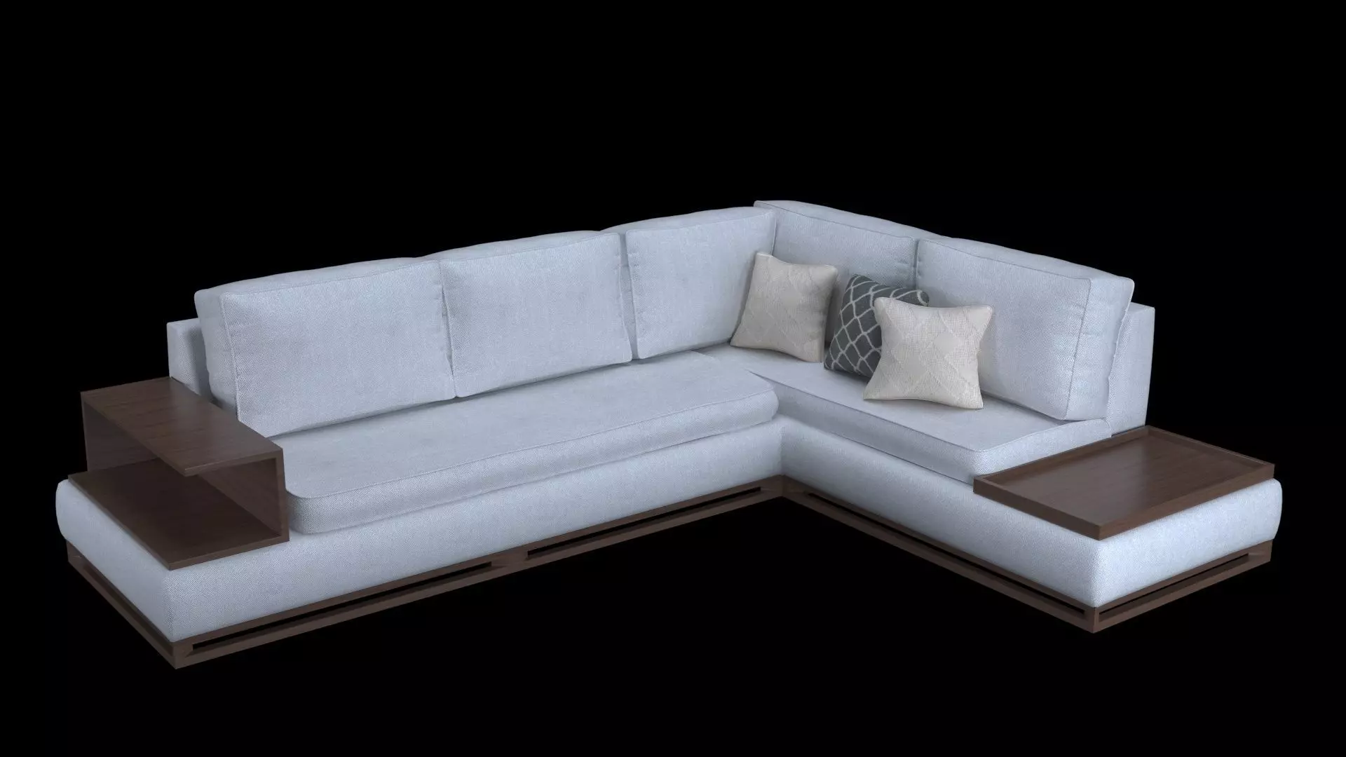 Couch L Luxemburgo Free 3D model