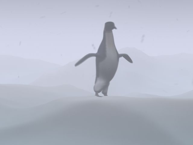 Penguin Rigged 3D model_3