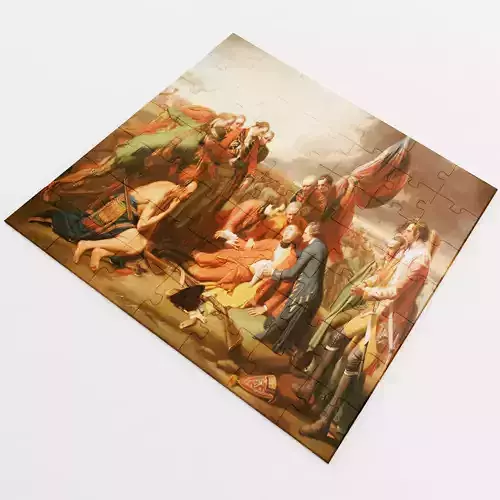 Puzzle portrait of person jigsaw