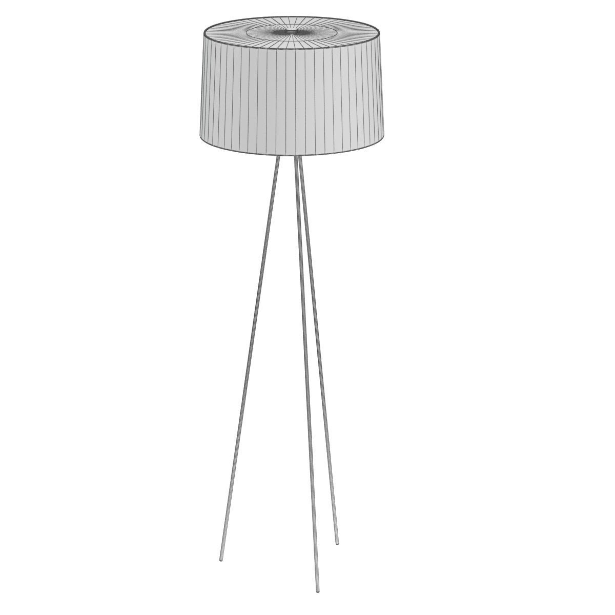 DWR Tripod Lamp 3D model_5
