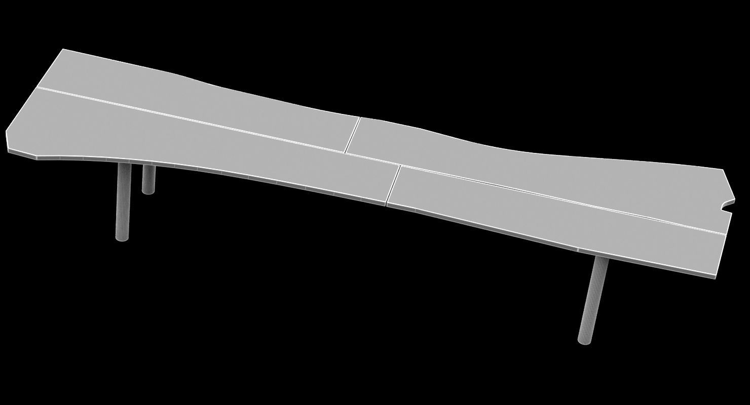e 15 trunk table 3D model_5