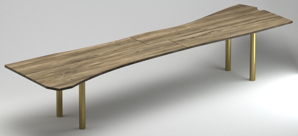 e 15 trunk table 3D model_2