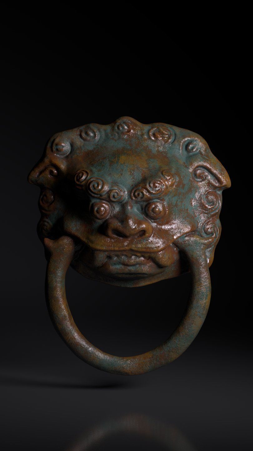 Chinese Lionhead 3D model_1