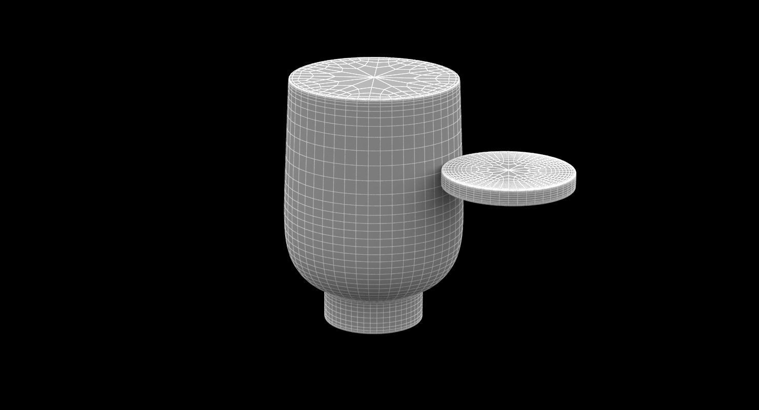 Eric Schmitt Side Table 3D model_5