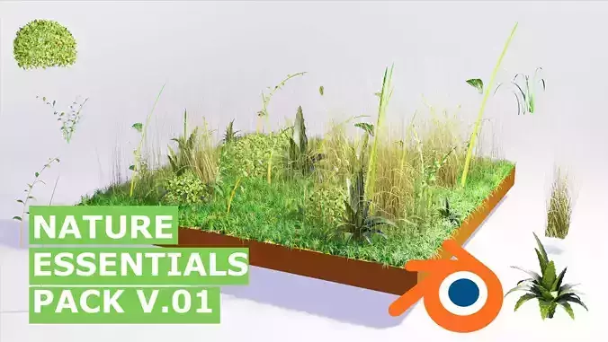 Blender Nature essentials pack 