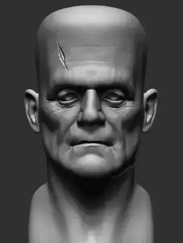Frankestein frankenstein head 3D model
