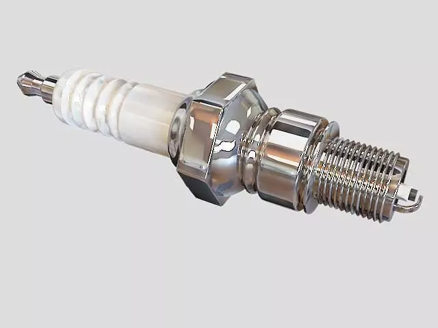 Spark Plug 3D model_0
