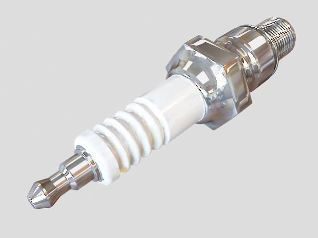 Spark Plug 3D model_6