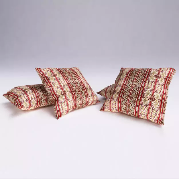 Moroccan Cushion 3D model_0