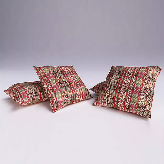 Moroccan Cushion 3D model_0