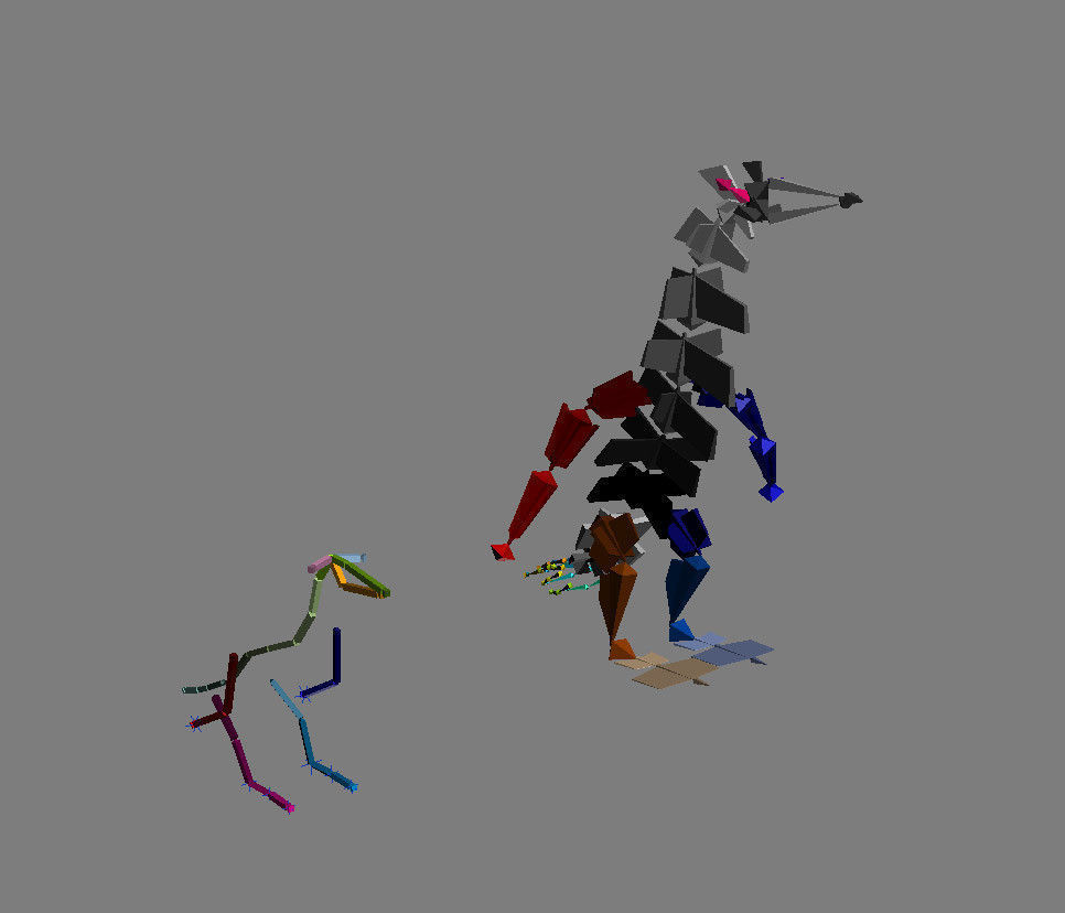 Penguins Rigged Low-poly 3D model_3