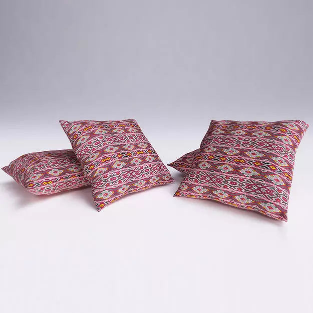 Moroccan Cushion 3D model_0