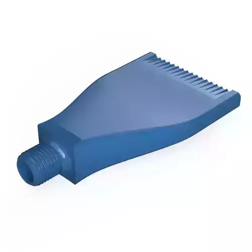 Air blower nozzle 3D print model