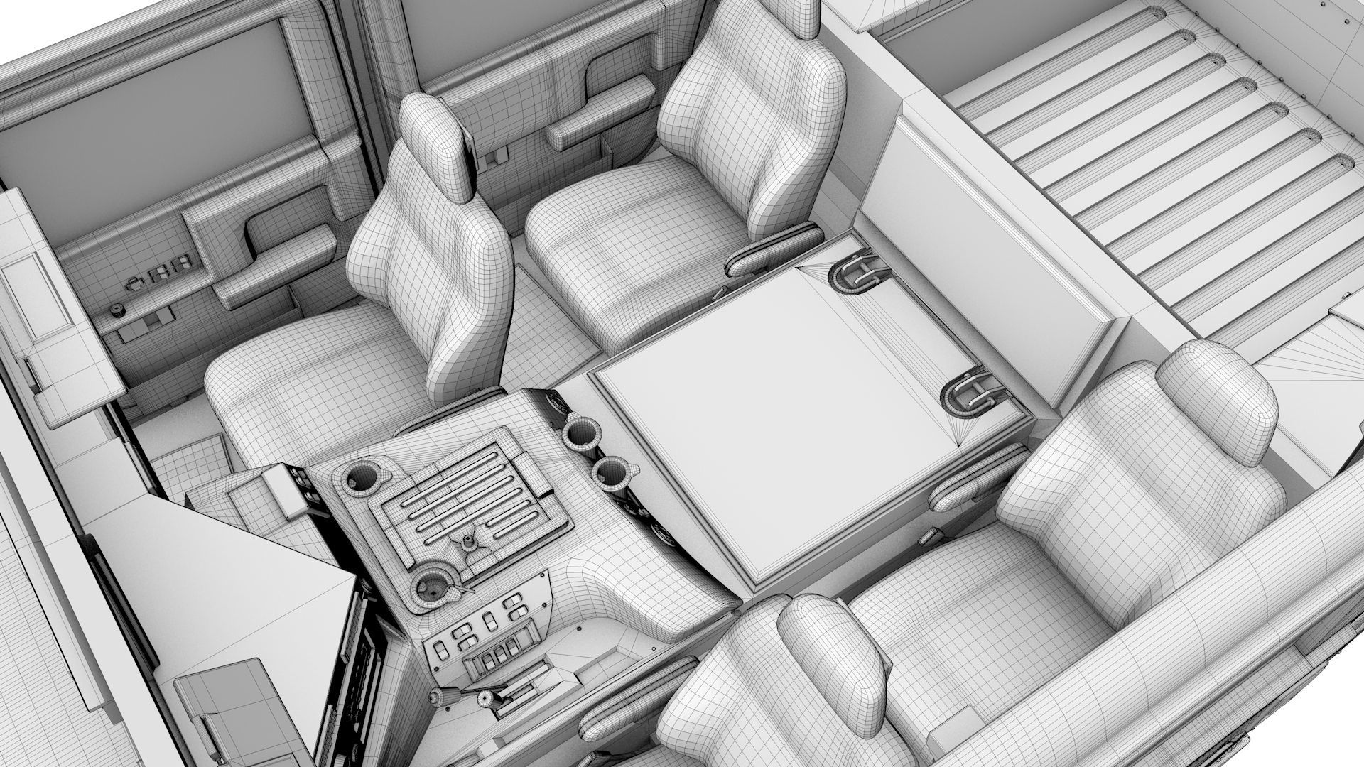 Hummer H1 3D model_51