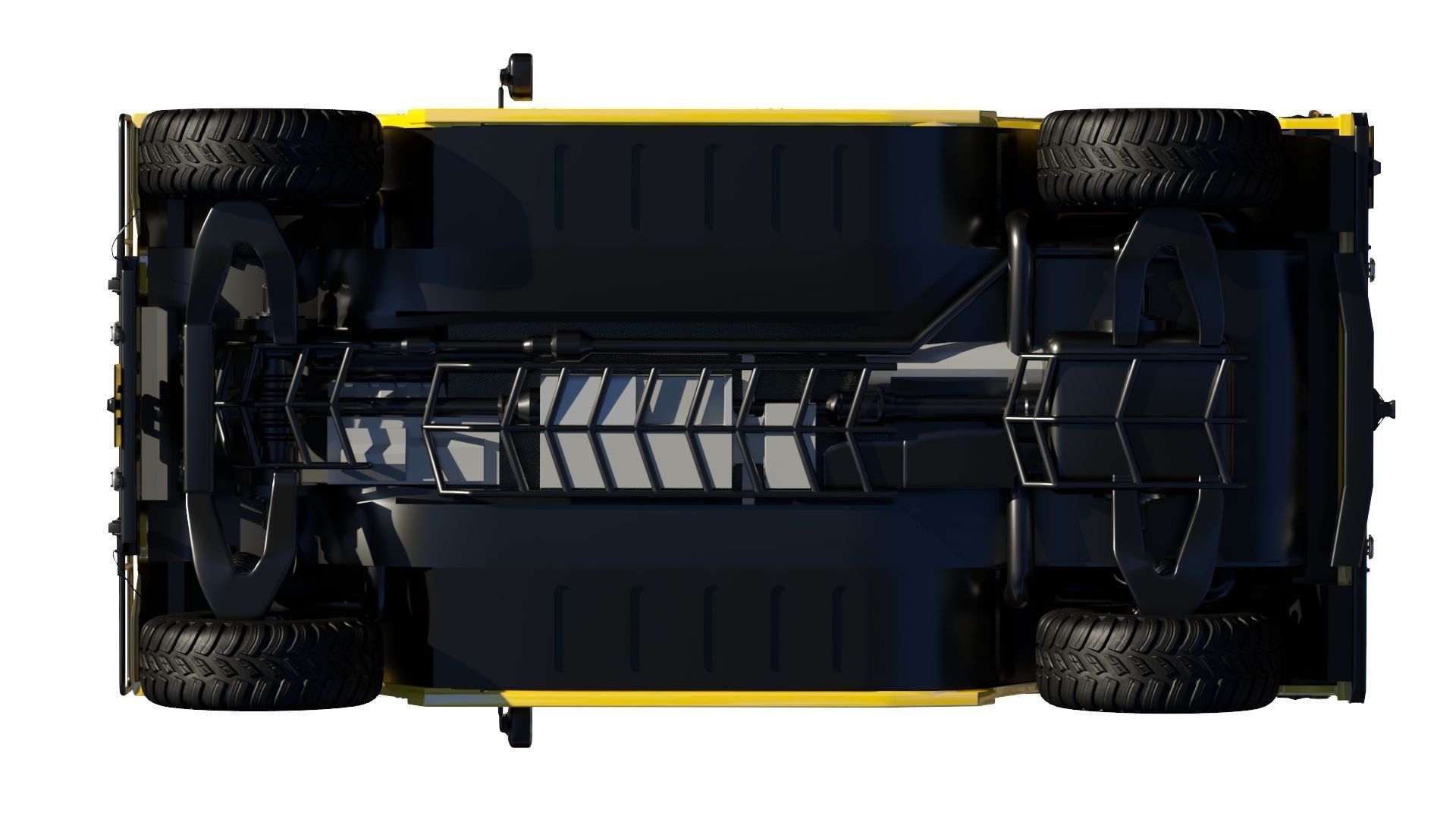 Hummer H1 3D model_37