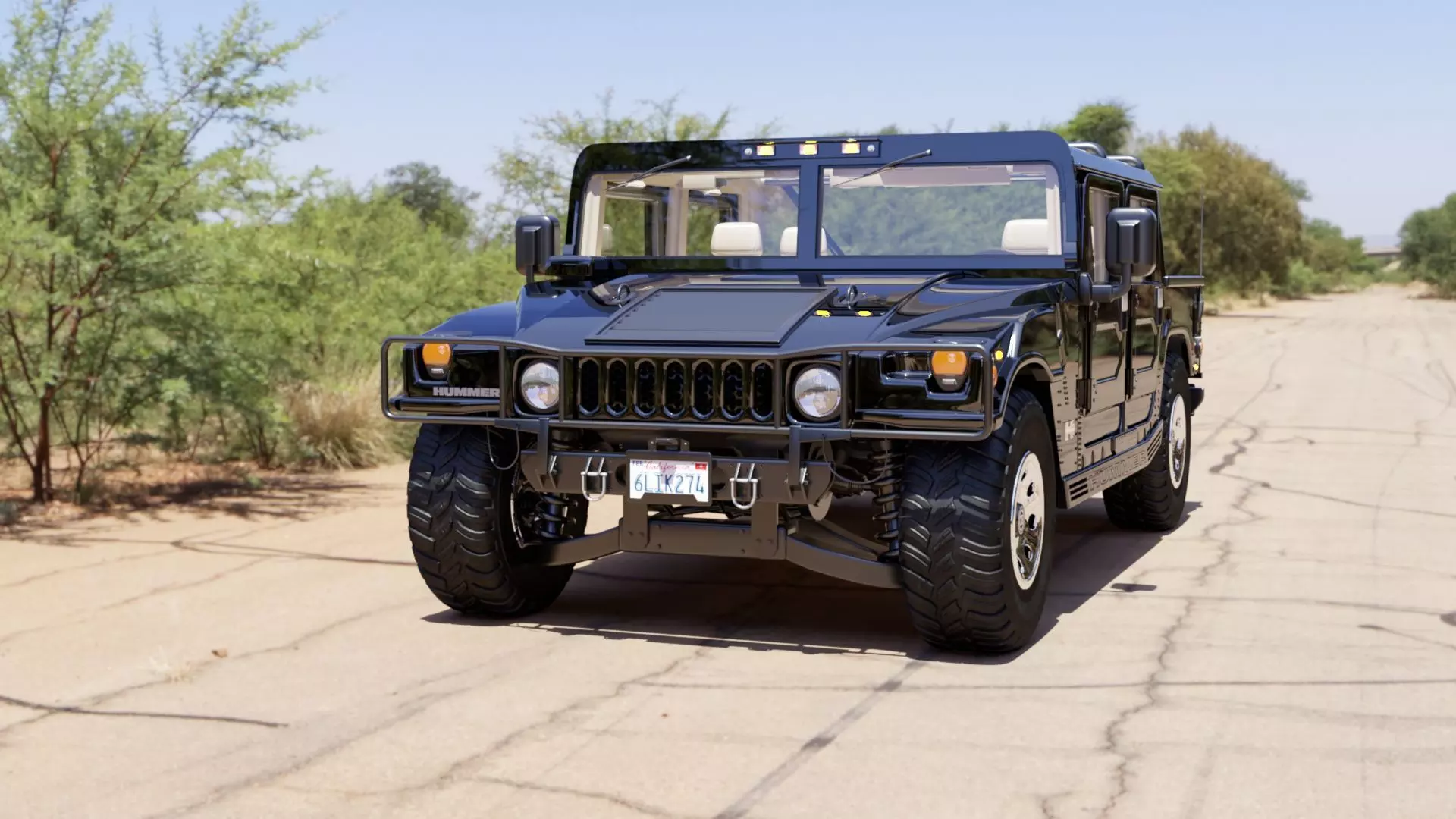 Hummer H1 3D model_0