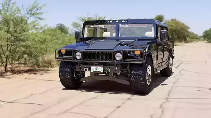 Hummer H1 3D model