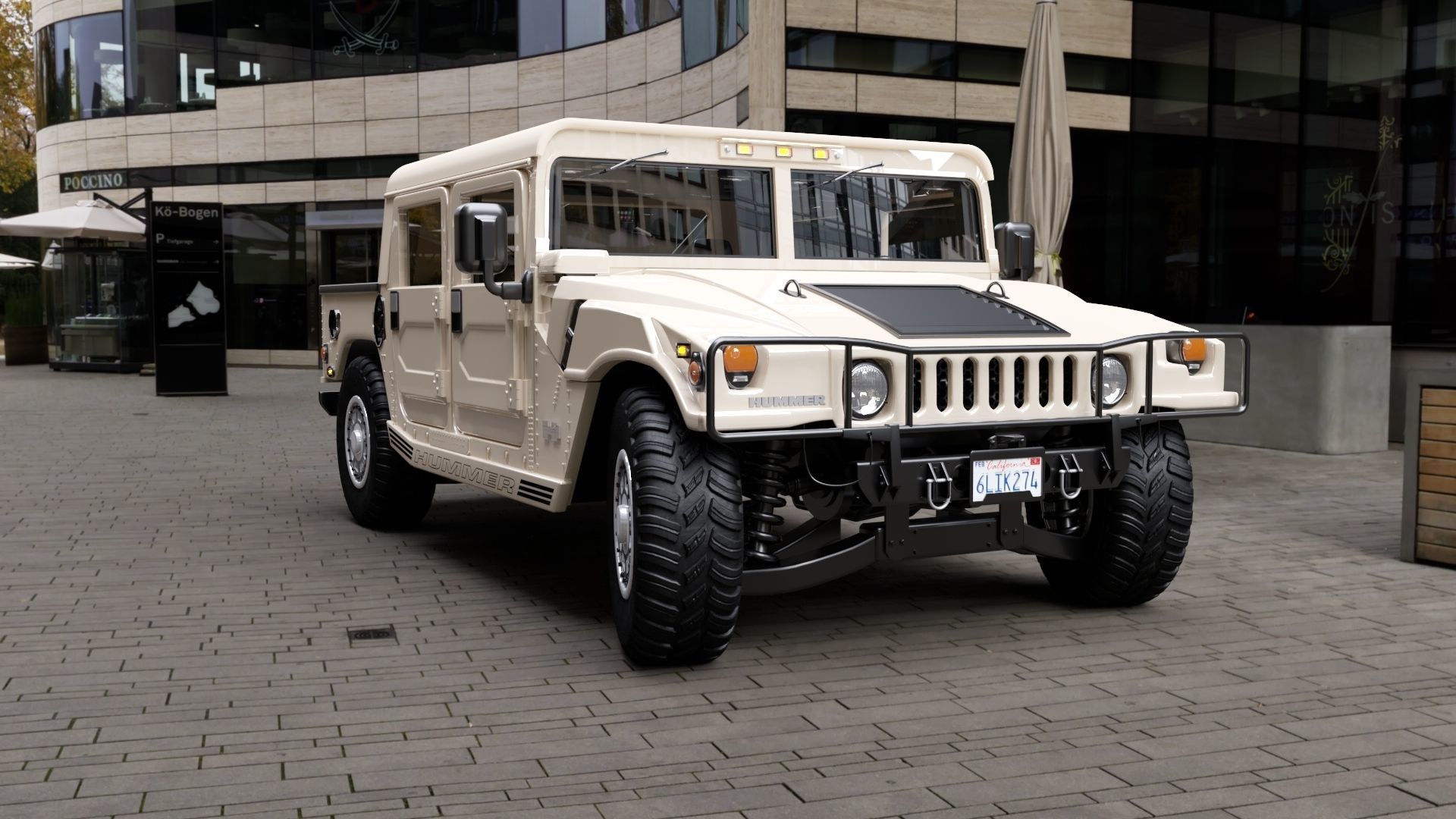 Hummer H1 3D model_25