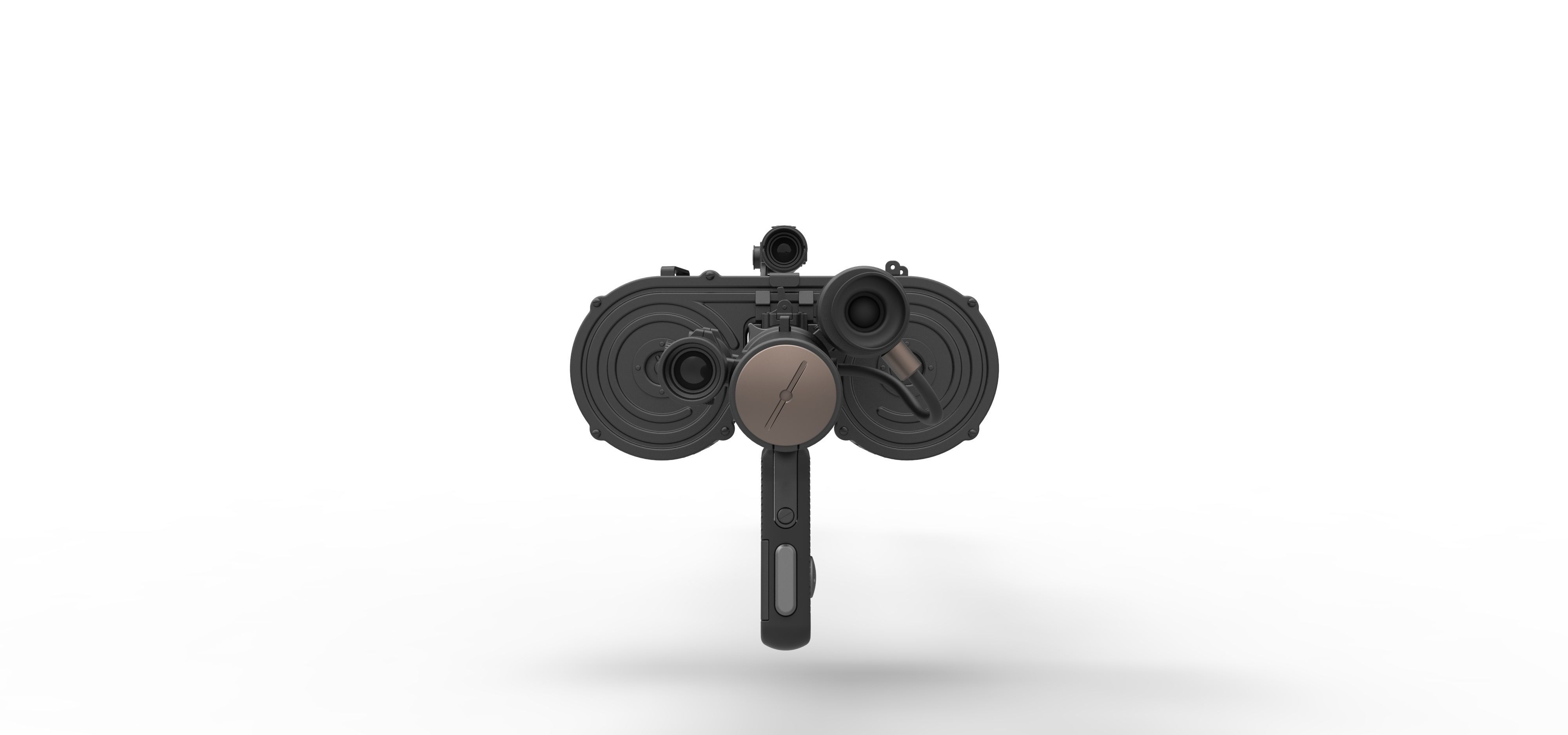 Stormtrooper Blaster RT-97C from the movie Star Wars 3D model_13