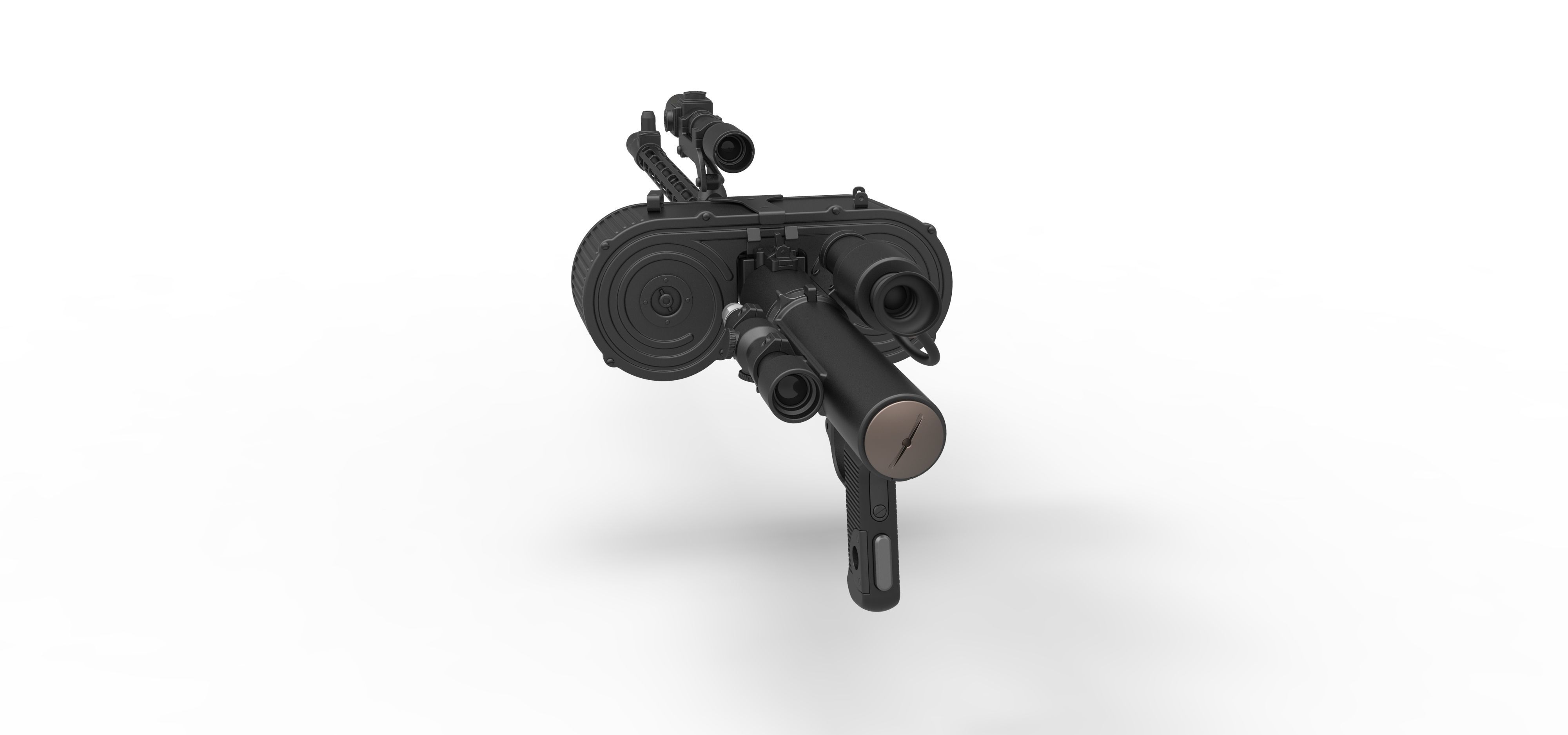 Stormtrooper Blaster RT-97C from the movie Star Wars 3D model_12