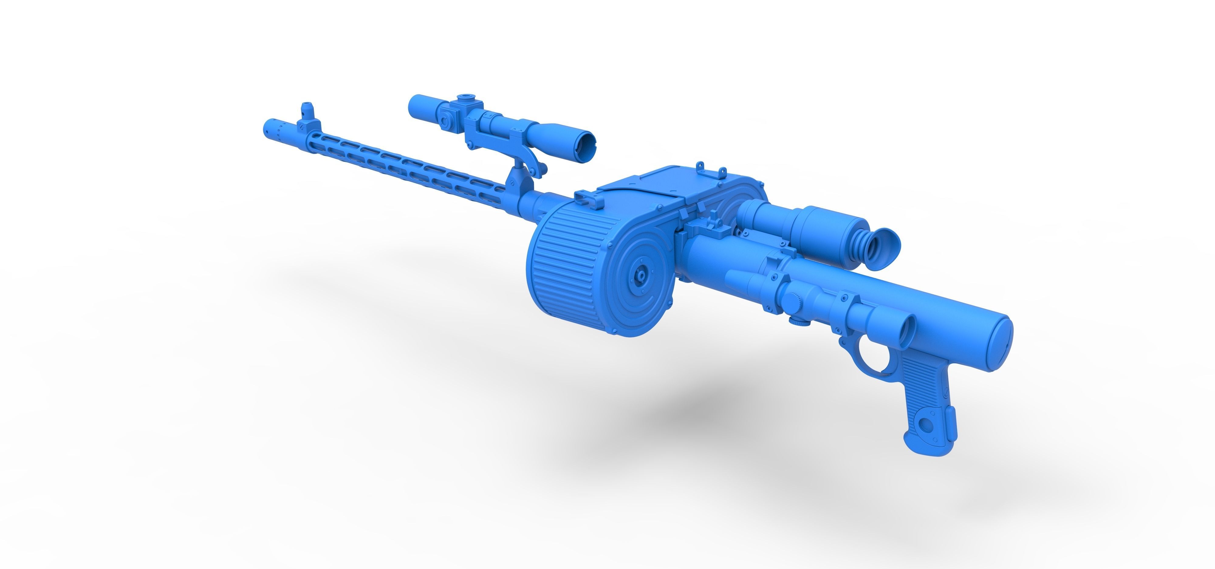 Stormtrooper Blaster RT-97C from the movie Star Wars 3D model_18