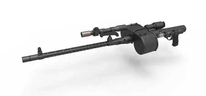 Stormtrooper Blaster RT-97C from the movie Star Wars