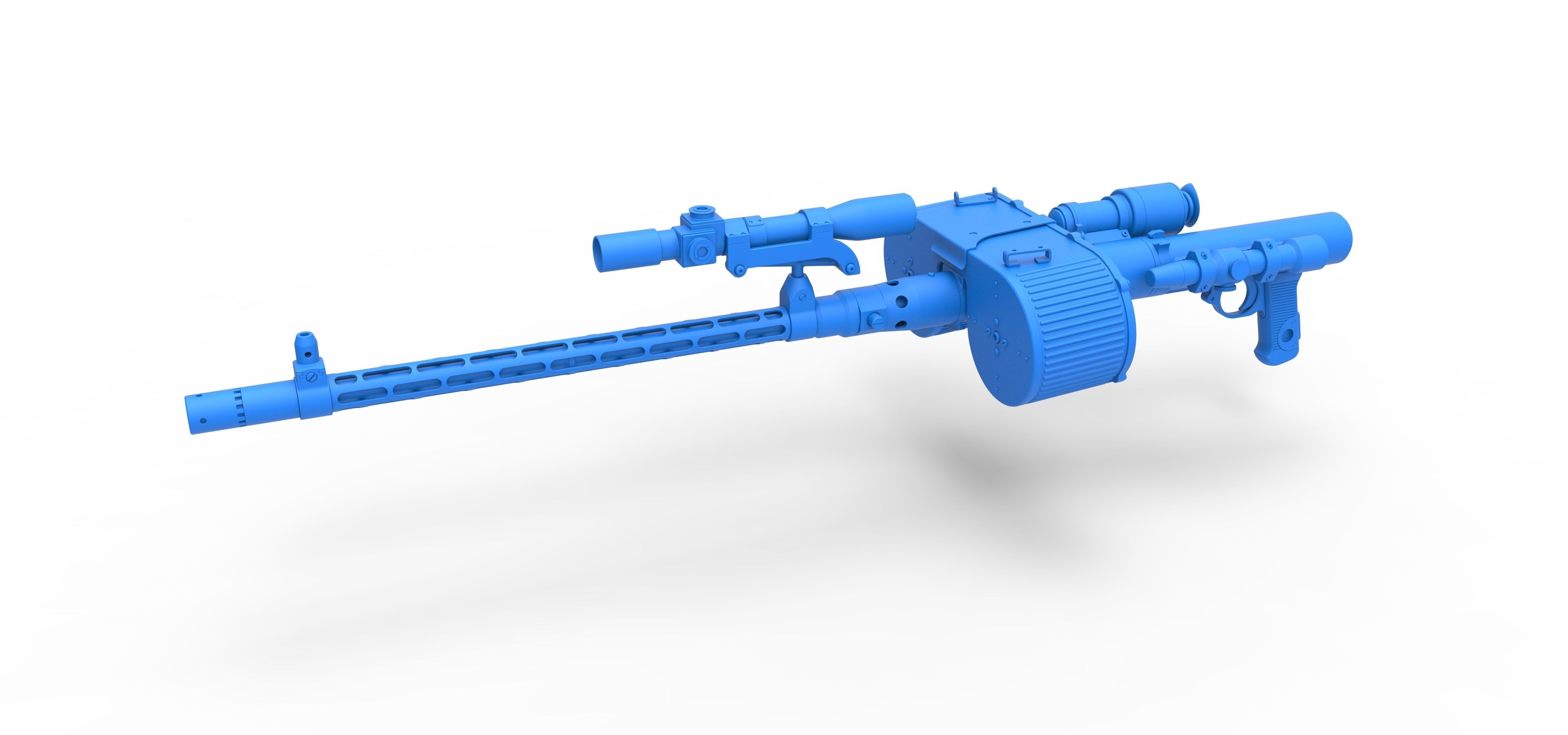 Stormtrooper Blaster RT-97C from the movie Star Wars 3D model_16