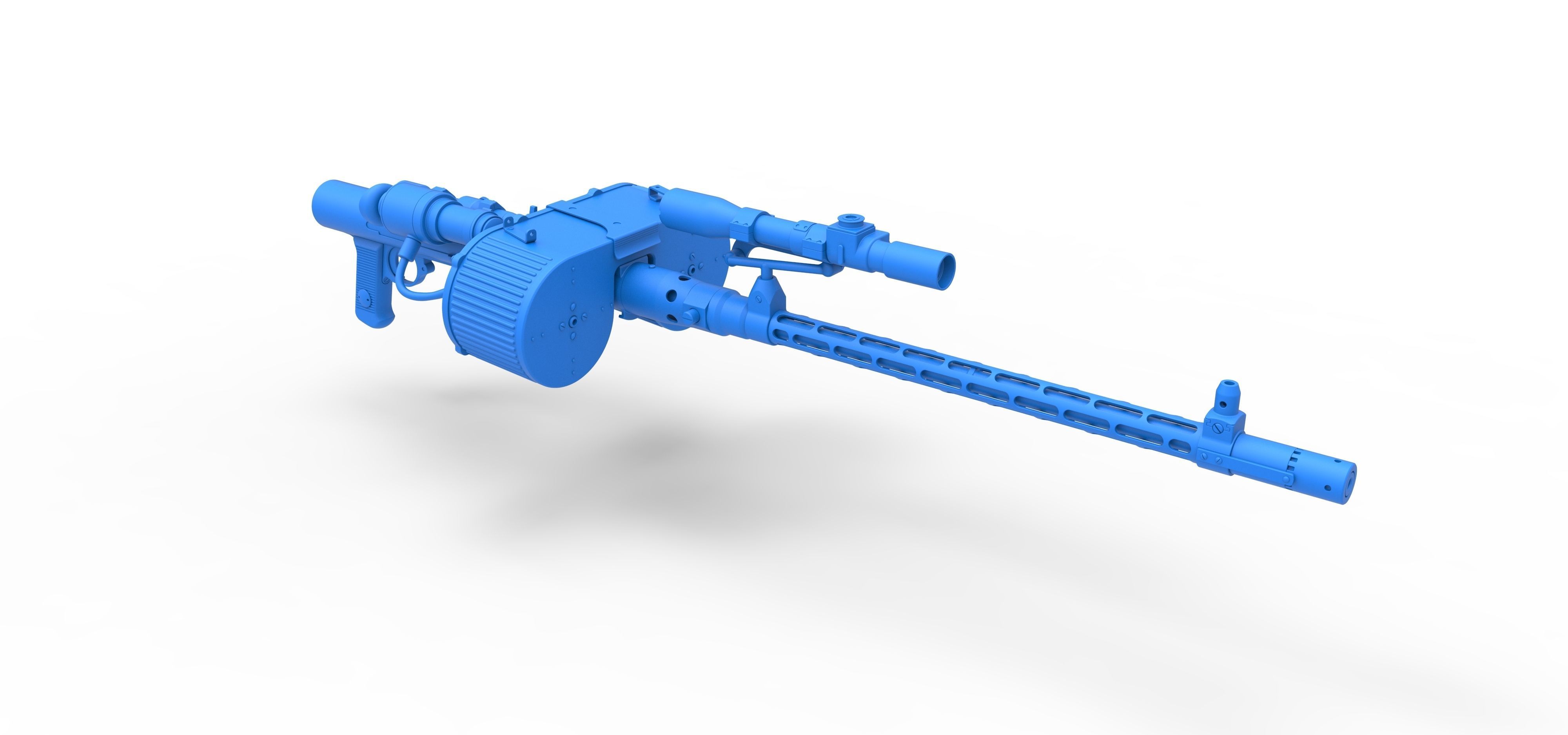 Stormtrooper Blaster RT-97C from the movie Star Wars 3D model_20