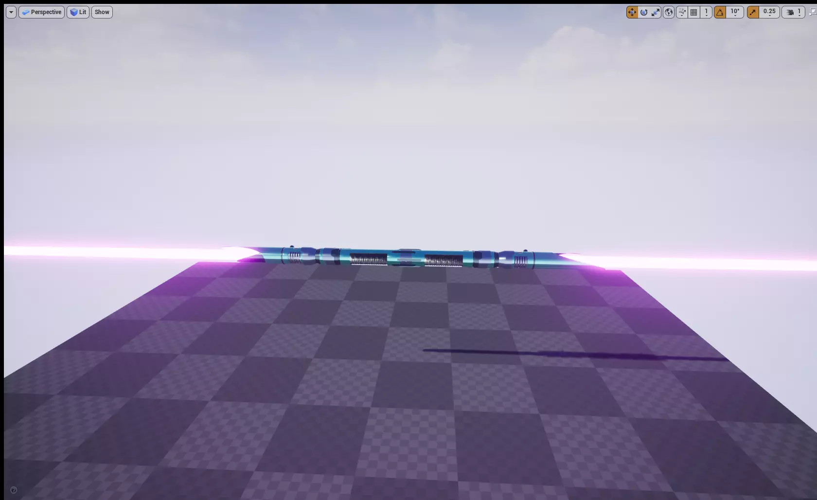 Lightsaber light saber Free 3D model