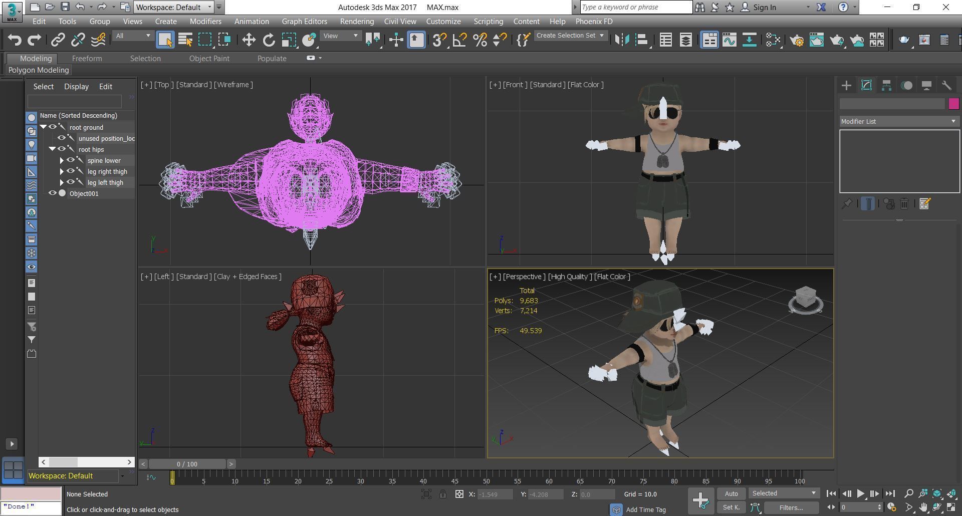 Character 101 3D model