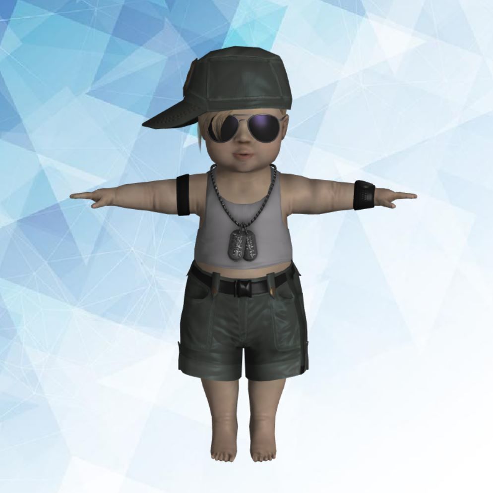 Character 101 3D model