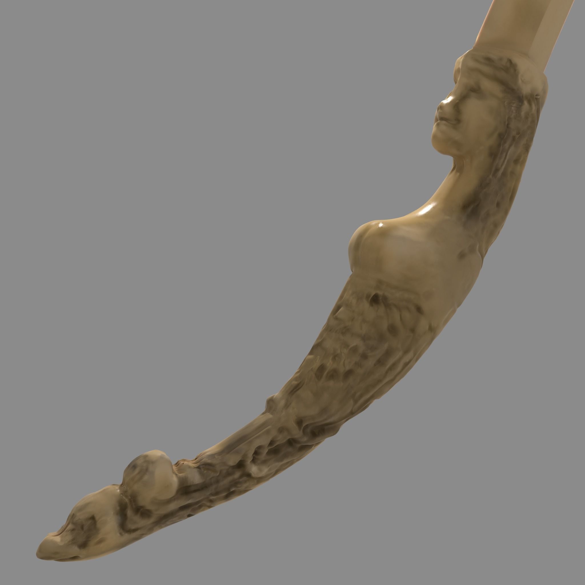 3D model Letter Opener Morphs into Dagger 3D model_3