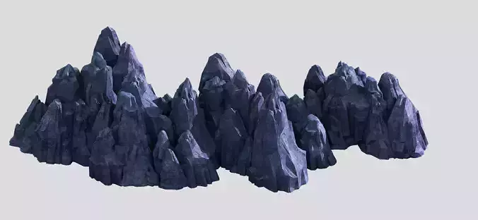 3D map with - Stones 04