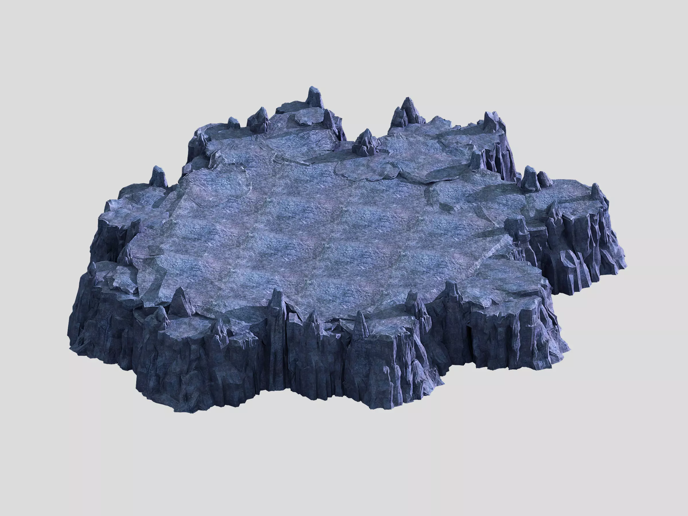 3D map with - Stones 05 3D model_0