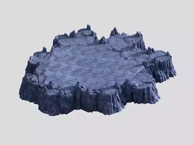 3D map with - Stones 05