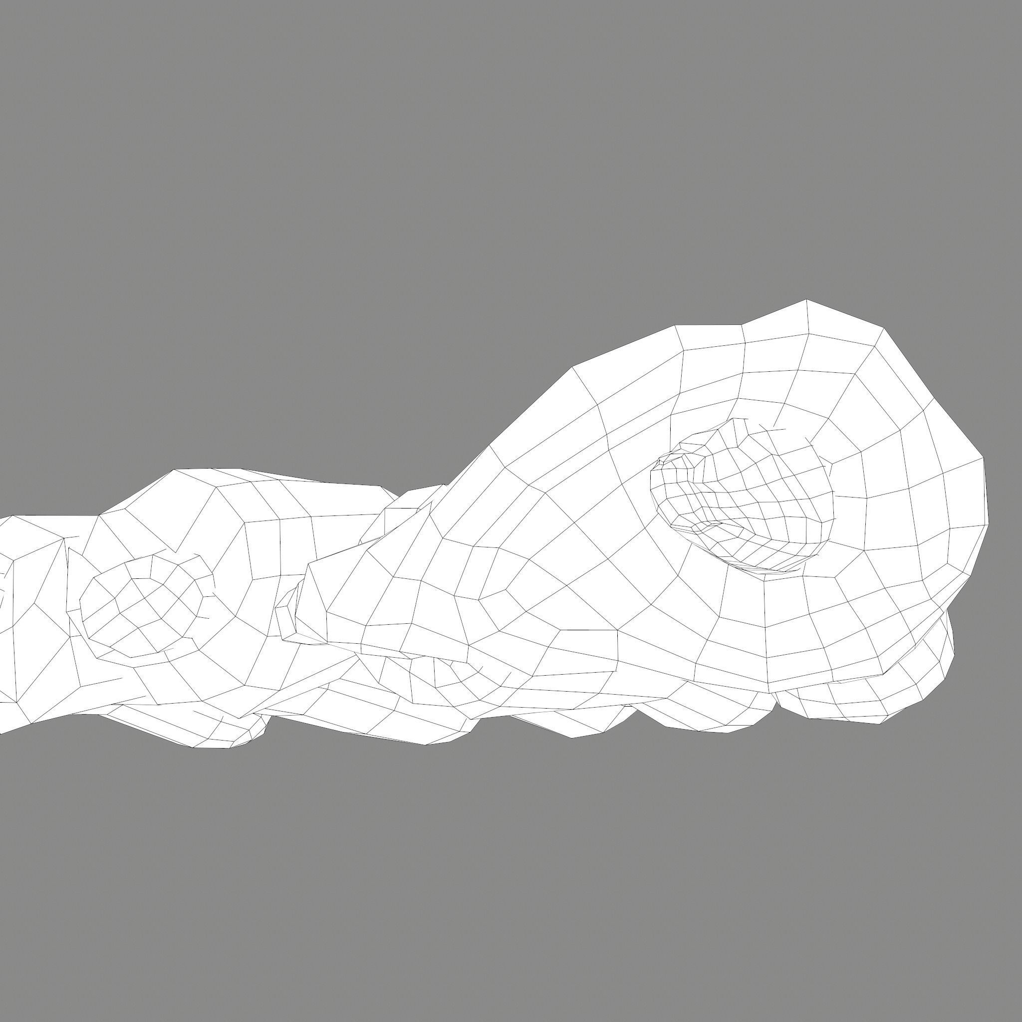 Severed Fingers  Low-poly 3D model_35