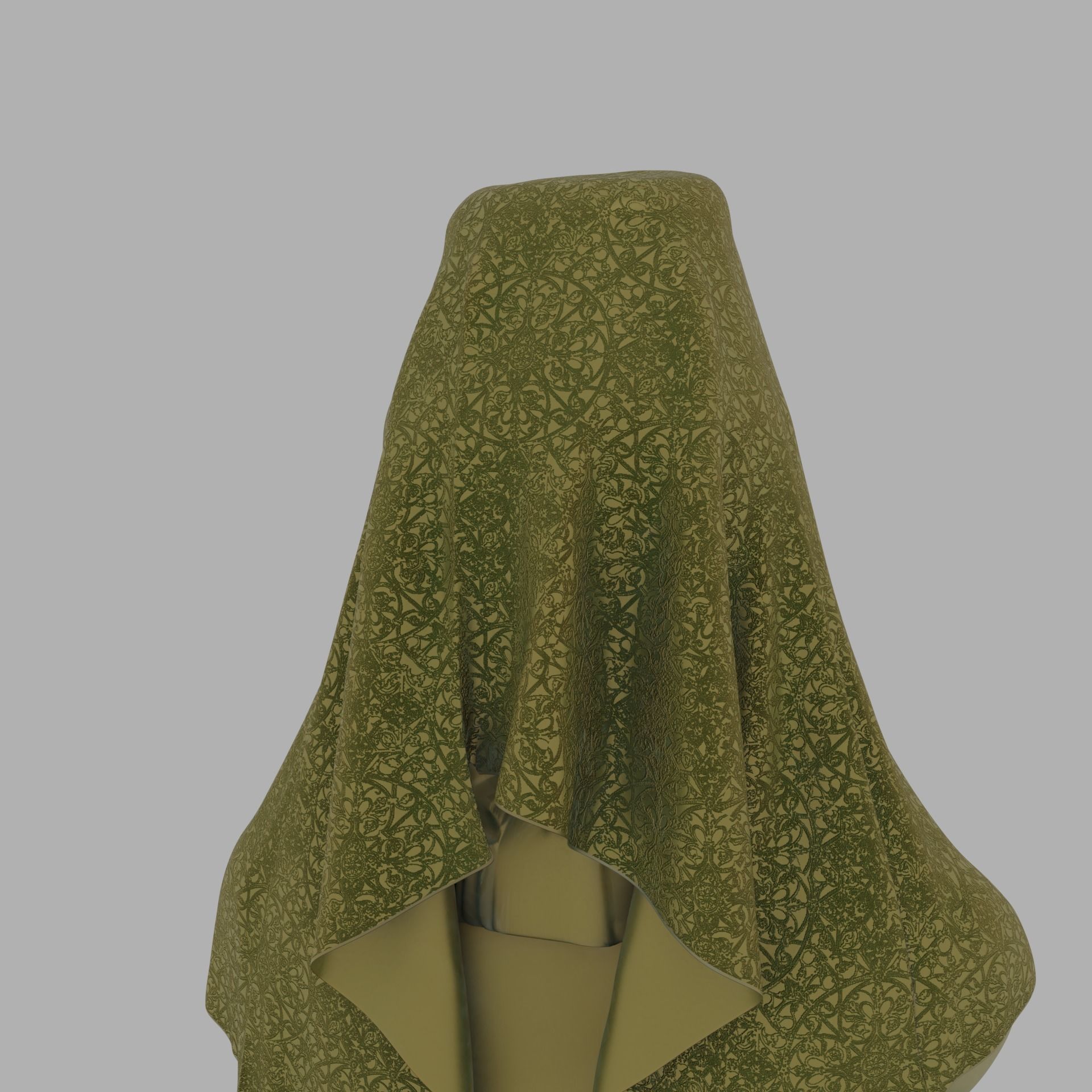 Kuan Yin Statue 3D model_1