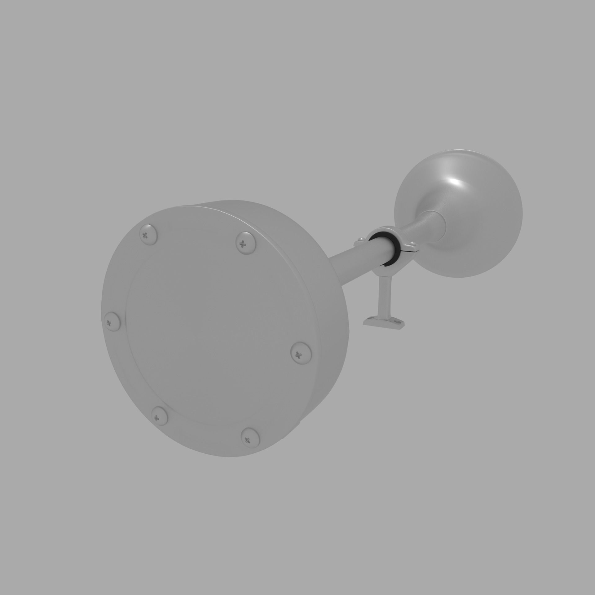 Air Horn 3D model_4