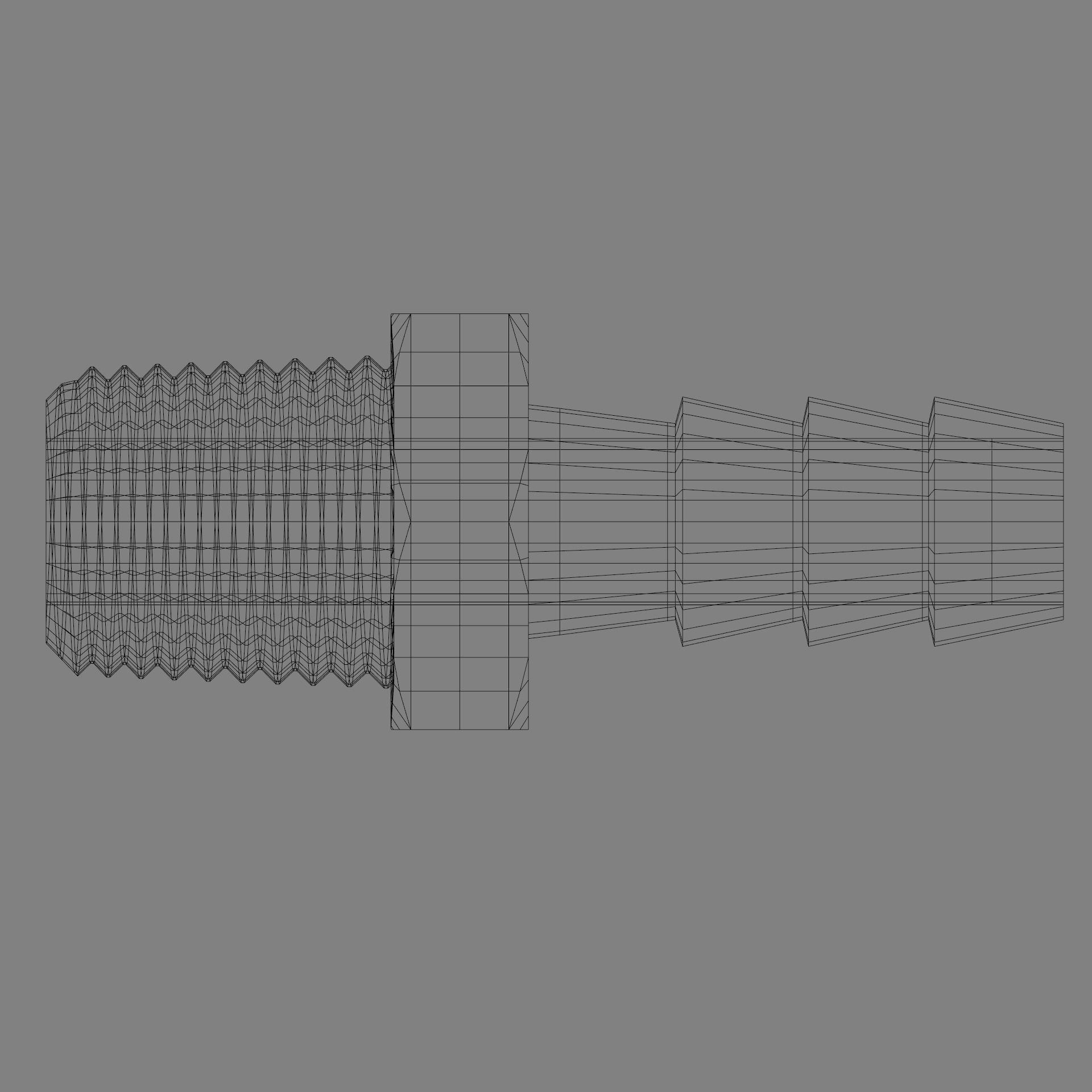 Air Horn 3D model_12