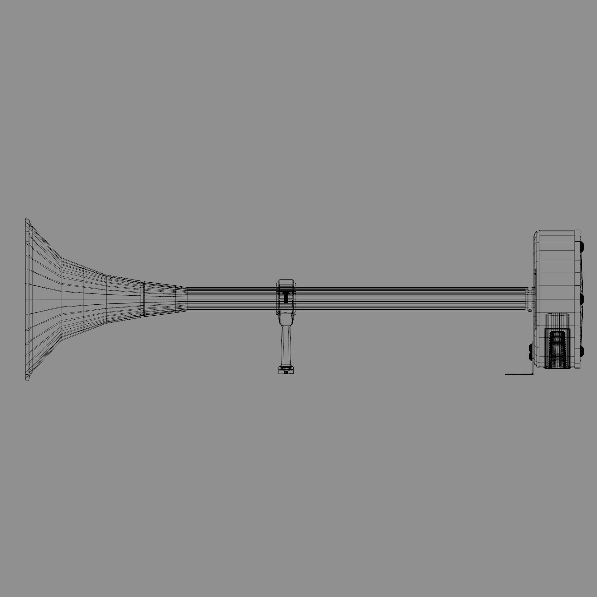 Air Horn 3D model_11