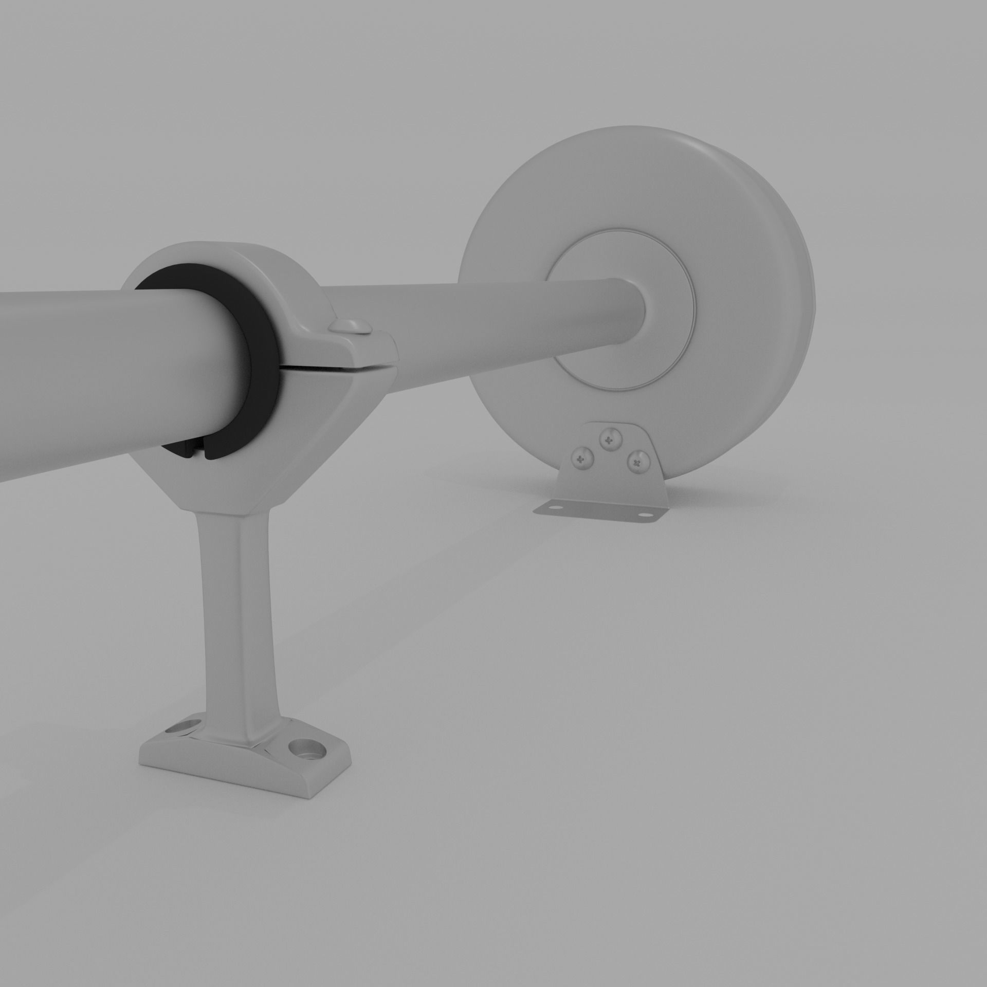 Air Horn 3D model_2