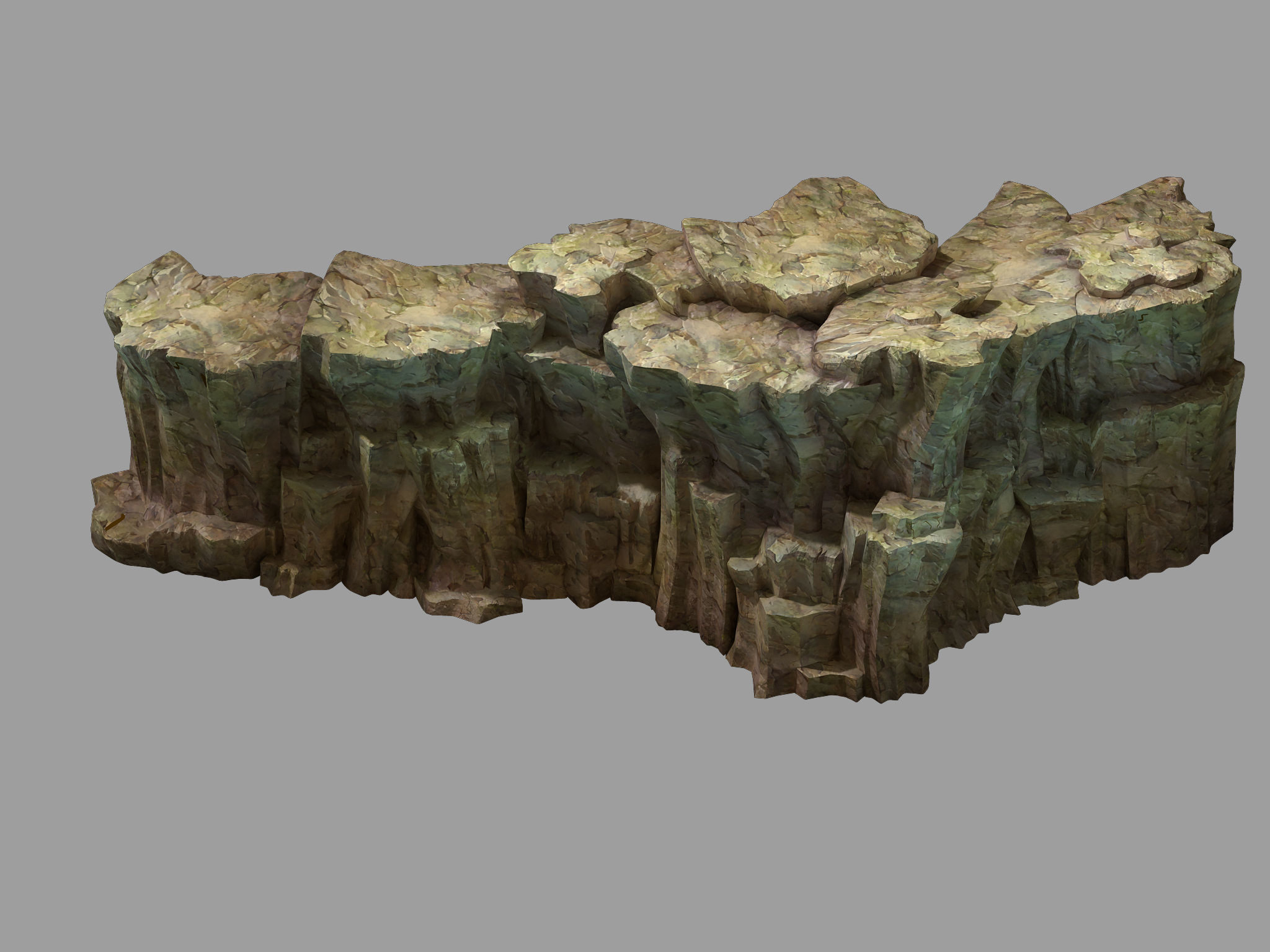 Snow White - precipice 01 3D model_3