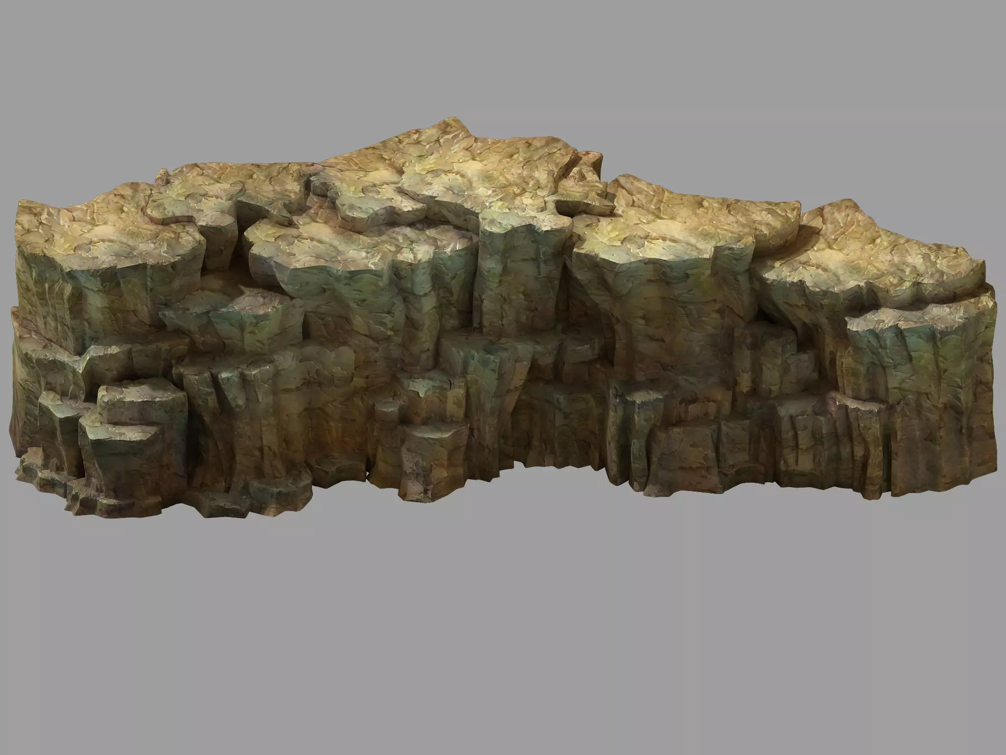 Snow White - Cliffs 02 3D model