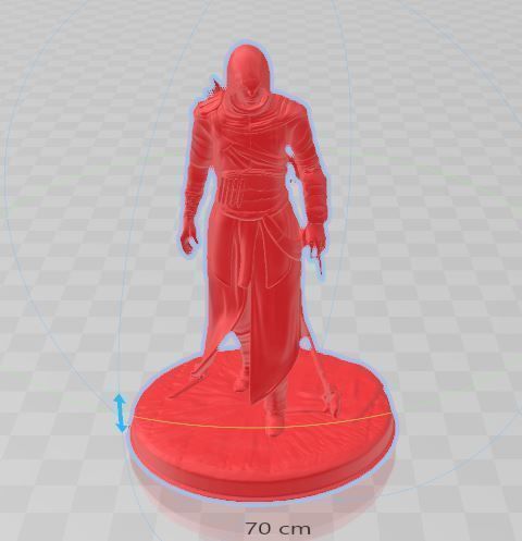Figurine Assassins 3D print model_1