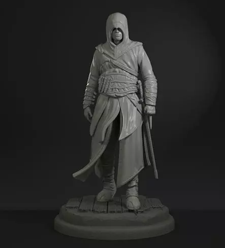 Figurine Assassins 3D print model_0